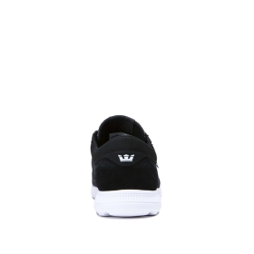 Supra HAMMER RUN Lave Sneakers Dame Svart/Hvite | NO-35888